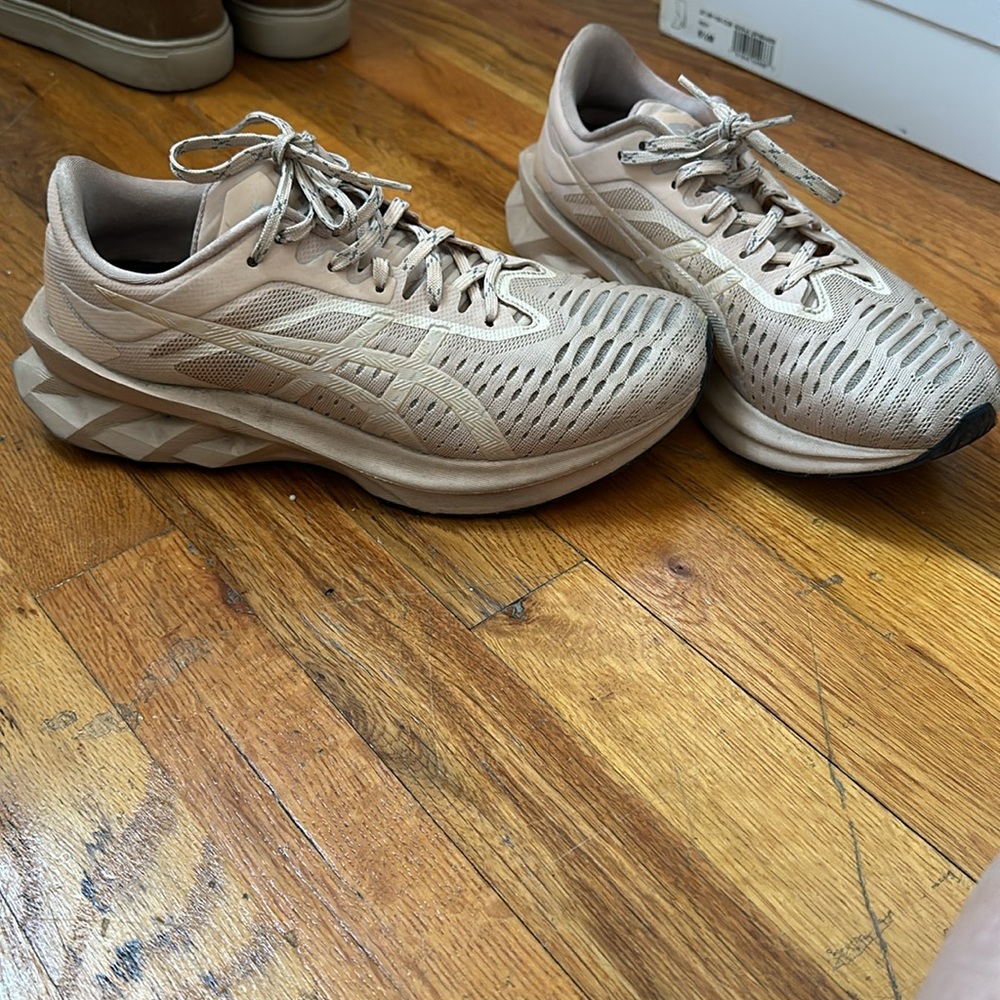 ASICS light pink sneakers 8.5!